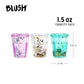 Mermaid Sparkle Glitter Shot Glasses by Blush