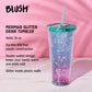 Mermaid Glitter Drink Tumbler by Blush