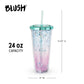 Mermaid Glitter Drink Tumbler by Blush