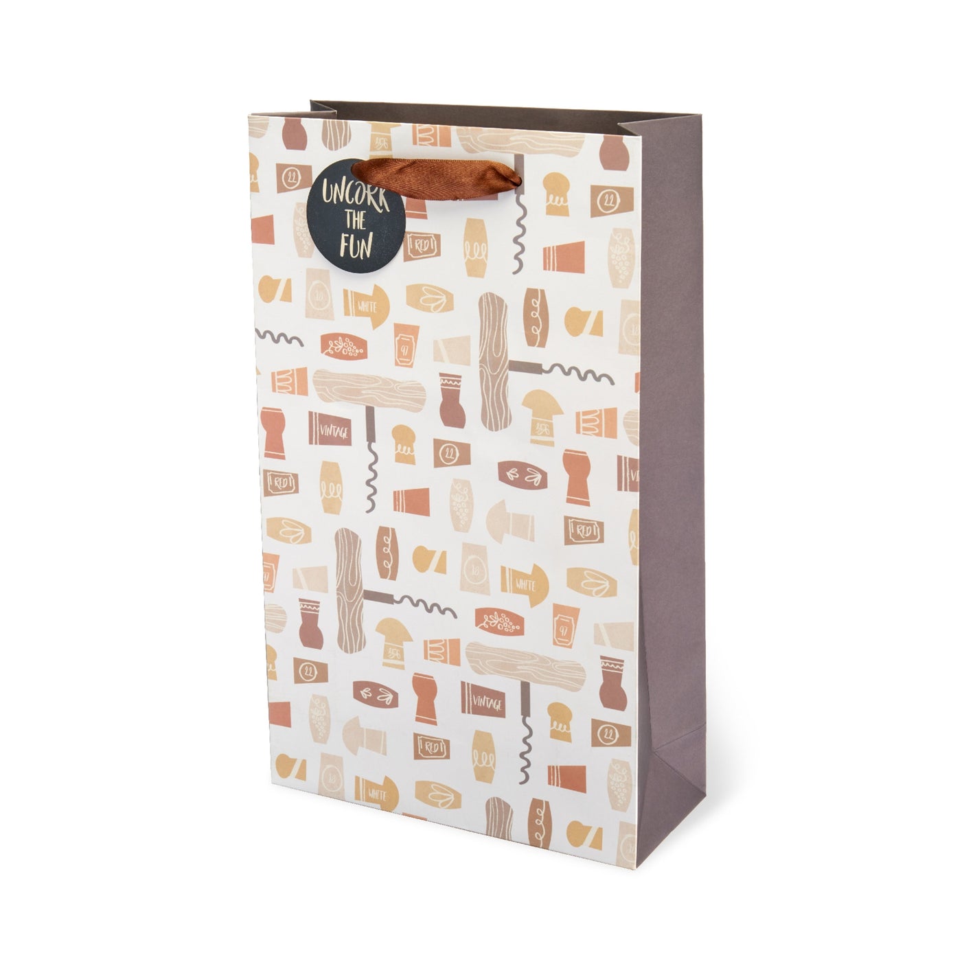 Corks Double Wine Bag