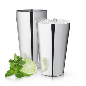 True 2 Piece Stainless Boston Shaker