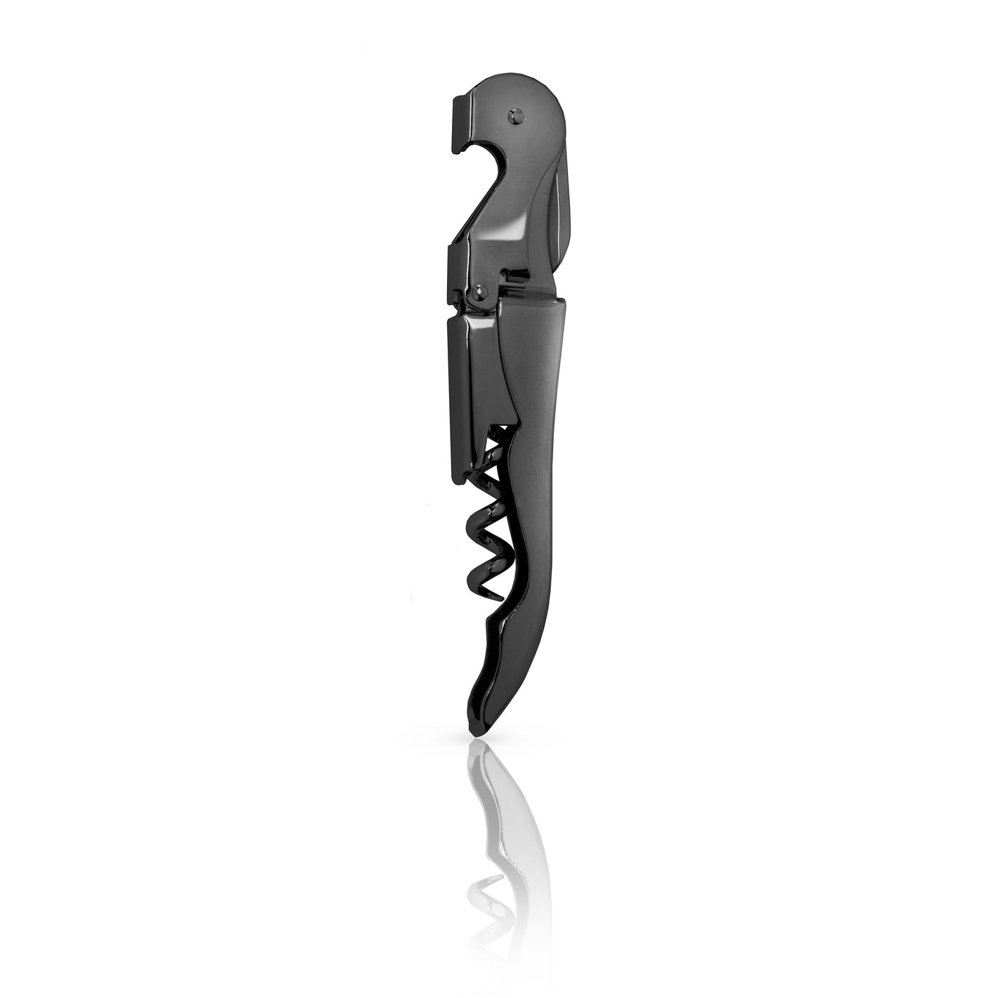 Viski Double Hinged Gunmetal Corkscrew