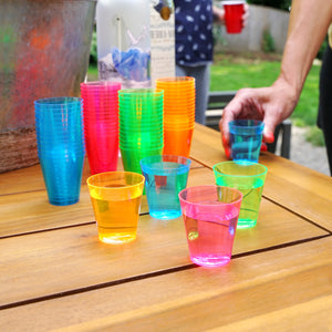 True Neon 2oz Shot Glasses 60pk