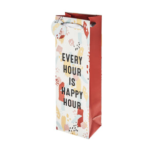 Every Hour Is Happy Hour Wine Bag