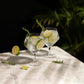 Viski Angled Crystal Gin & Tonic Glasses 2pk