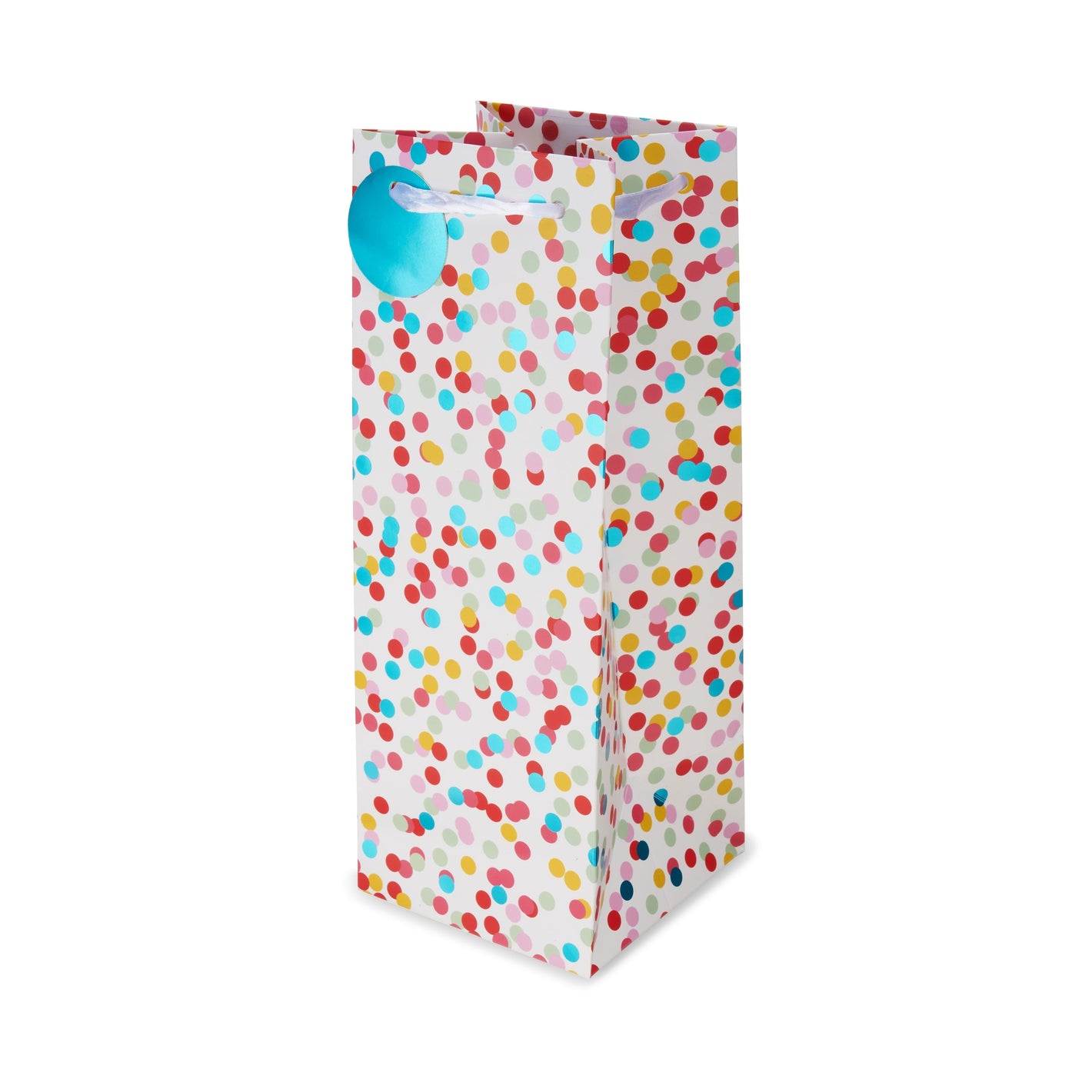 Confetti Dot Liquor Gift Bag