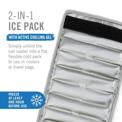 Insta-Chill Slim Can Sleeve in Gray by Host