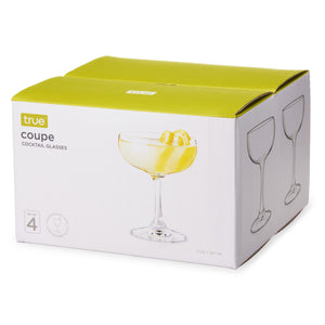 True Coupe Cocktal Glasses 4pk