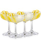 True Coupe Cocktal Glasses 4pk