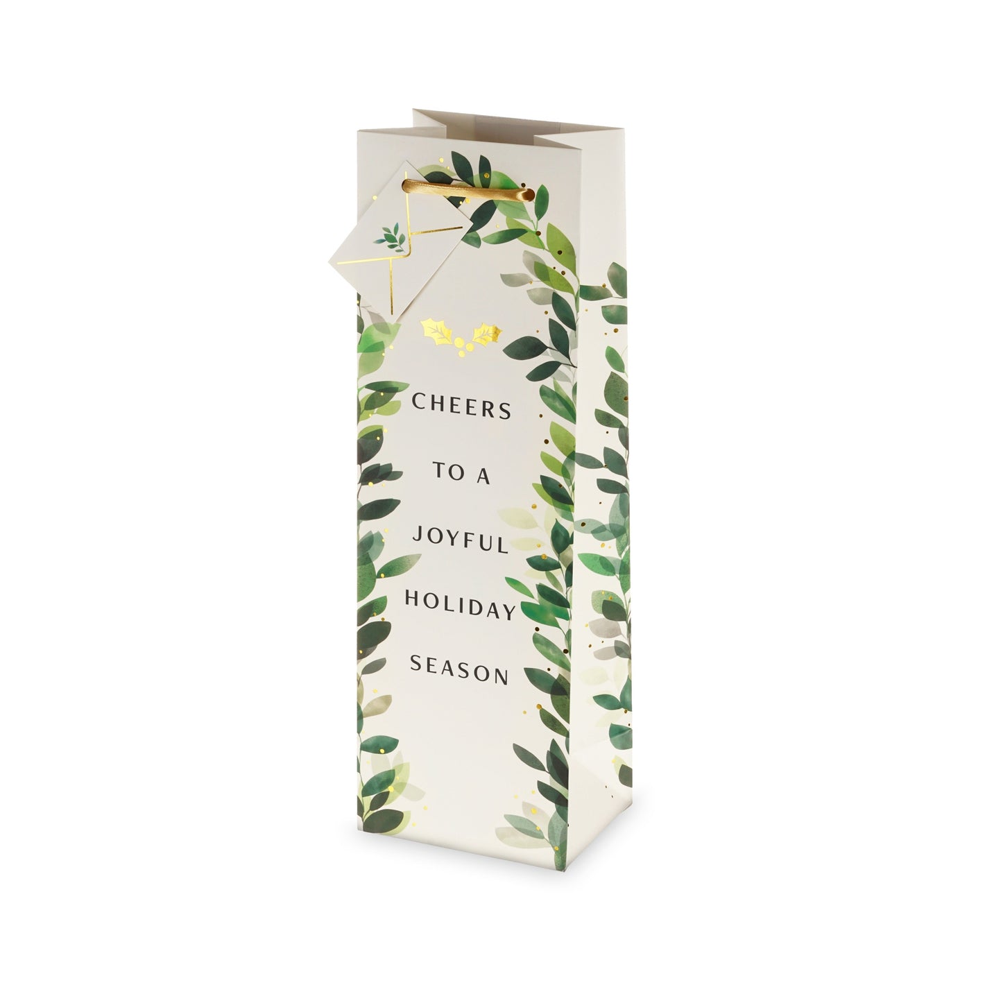 Joyful Season Garland Wine Bag