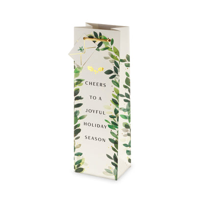 Joyful Season Garland Wine Bag