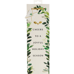 Joyful Season Garland Wine Bag