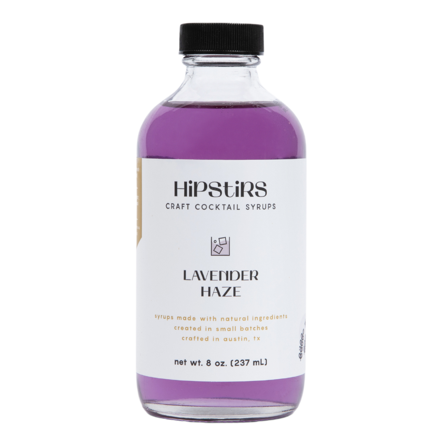 HipStirs Lavender Haze Syrup