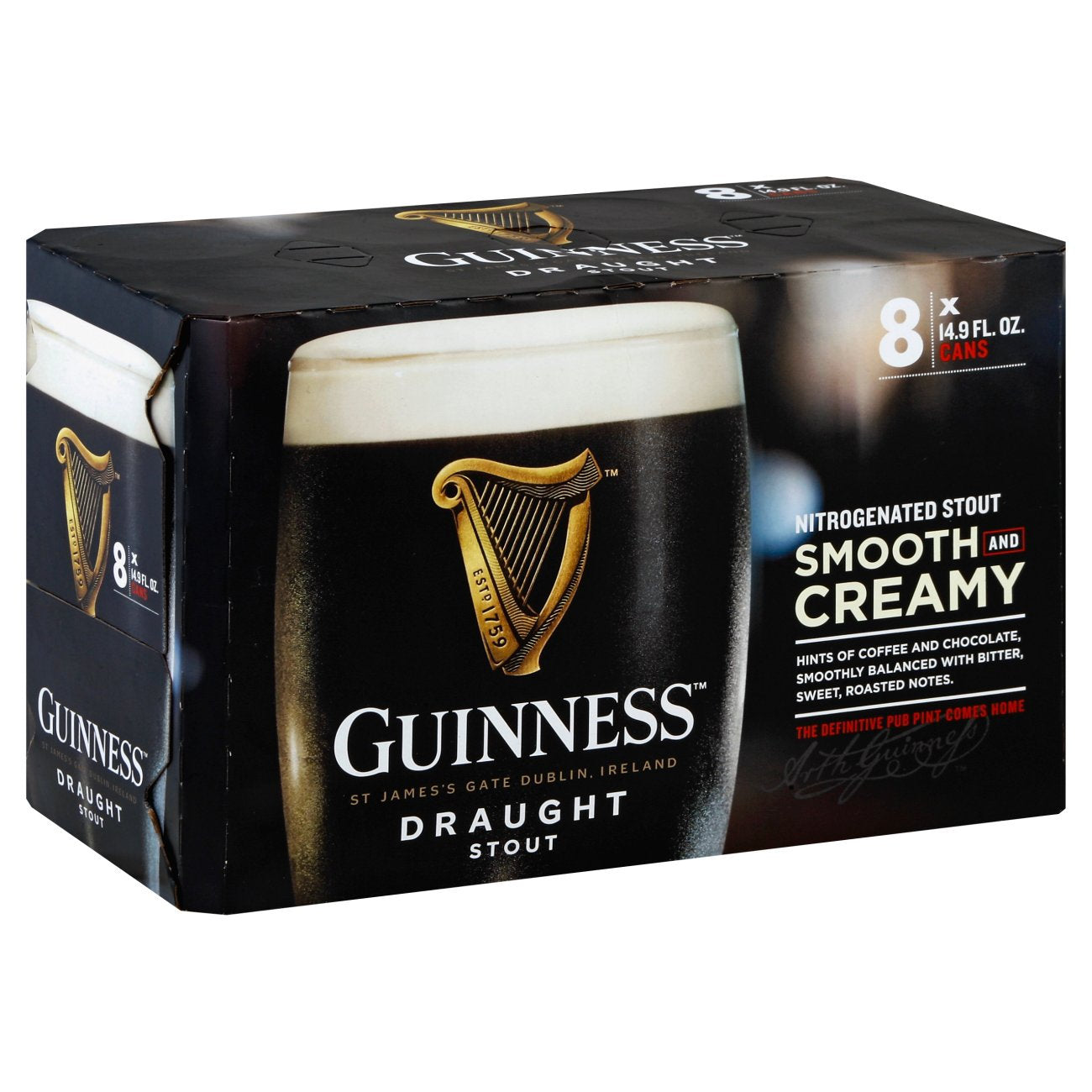 Guinness Draught  8pk Cn