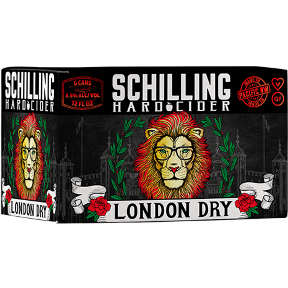 Schilling Dry-Abolical Cider  6pk Cn