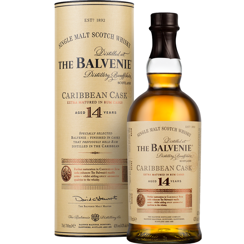 Balvenie 14yr Caribbean Cask Single Malt Scotch