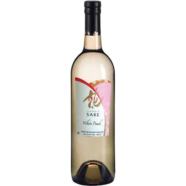 Hana White Peach Sake