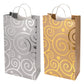 True Flashing Bulbs Metal Handle 2Bt Gift Bag