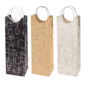 Assorted Silhouette Wine Bag