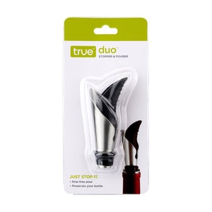 True Pourer Spout with Silicone Stopper