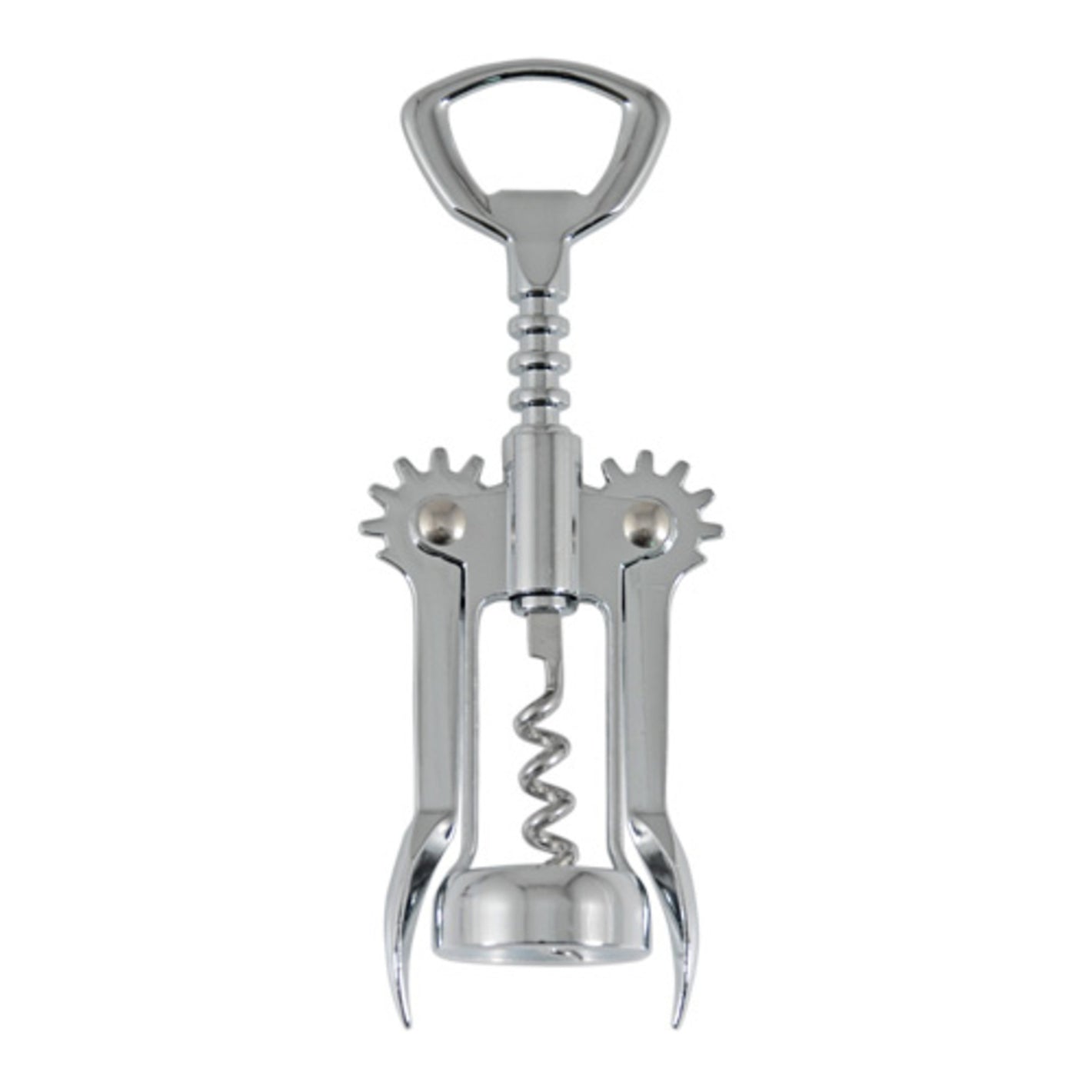 Winged Corkscrew Silver