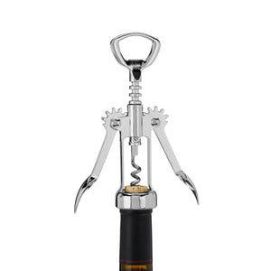 Winged Corkscrew Silver