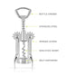Winged Corkscrew Silver