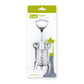 Winged Corkscrew Silver