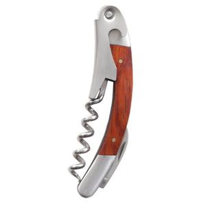 True Wooden Curved Waiters Corkscrew