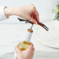True Wooden Curved Waiters Corkscrew
