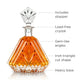 Viski Crystal Irish Whiskey Decanter 450Ml