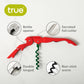 Truetap Double-Hinged Corkscrew in Holiday Color Block