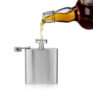 True Stainless Steel Flask 6oz