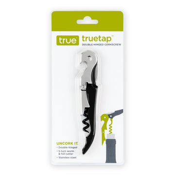 Truetap Double Hinge Corkscrew Black