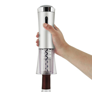 True Silver Lux Electric Corkscrew