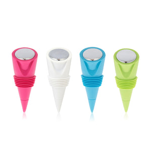 True Bottle Stoppers White/Pink