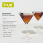 True Manhattan Martini Glass