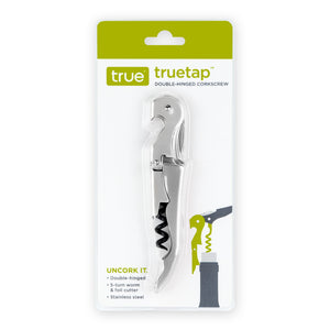 Truetap Double Hinge Corkscrew Silver