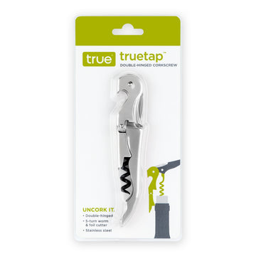Truetap Double Hinge Corkscrew Silver