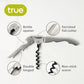 Truetap Double Hinge Corkscrew Silver