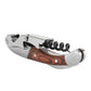 True Double Hinged Wooden Corkscrew