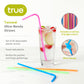 True Twisted Ultra Bendy Straws