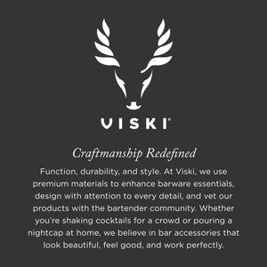 Viski Rocket Stainless Steel Cocktail Shaker