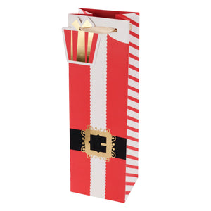 True Santa Belt Wine Gift Bag
