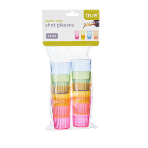 True Plastic Party Shot Glasses 1.5oz 8Ct