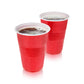 True Red Party Cups 16oz