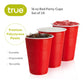 True Red Party Cups 16oz
