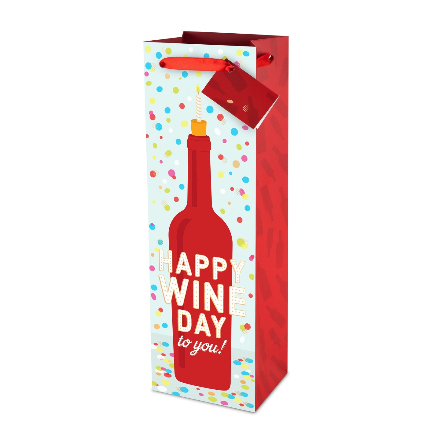 True Happy Wine Day Gift Bag