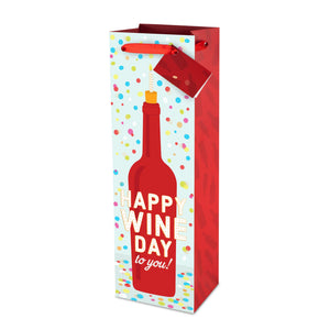 True Happy Wine Day Gift Bag