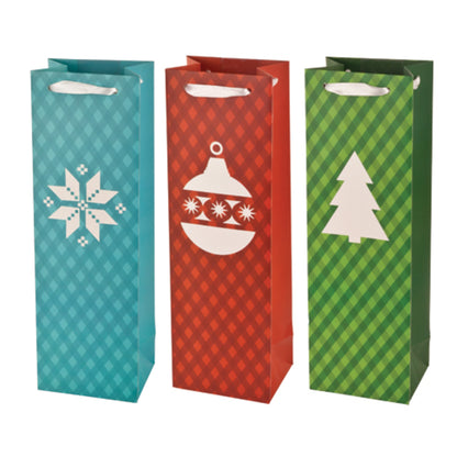 Plaid Holiday Bags